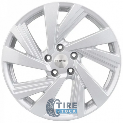 Khomen KNW 1801 7.5x18 PCD 5x114.3 ET 45 DIA 66.1 F-Silver